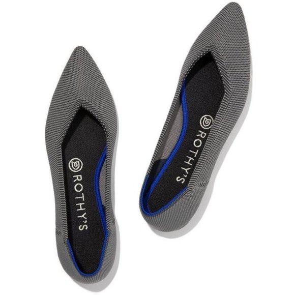 Rothy's Shoes - Rothy’s the Point Grey Cloud Birdseye Size 8